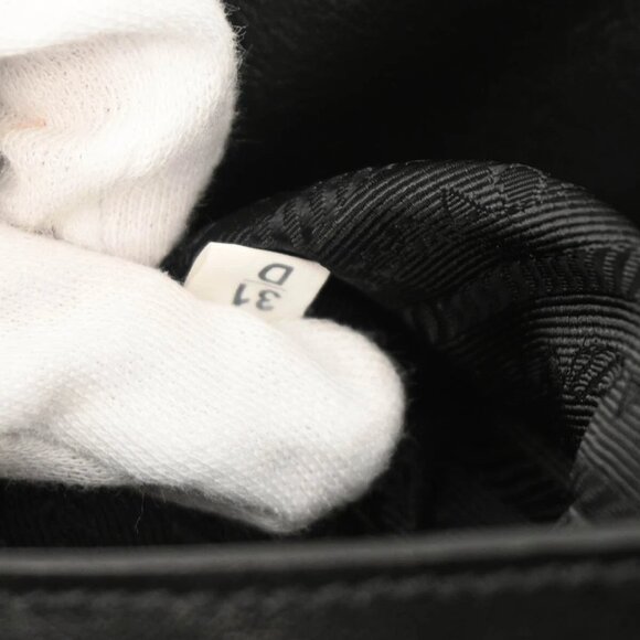 Prada Black Leather Concept 2way Tote Handbag - Picture 8 of 10